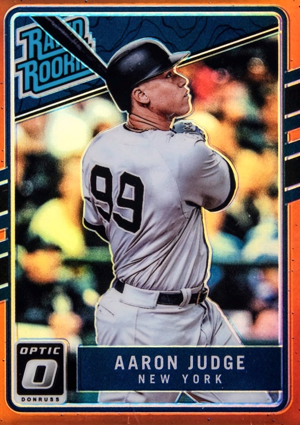 2017 Panini Donruss Optic Aaron Judge #38 Baseball Card