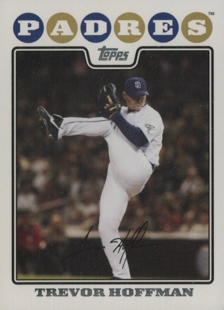 2008 Topps Trevor Hoffman #52 Baseball Card