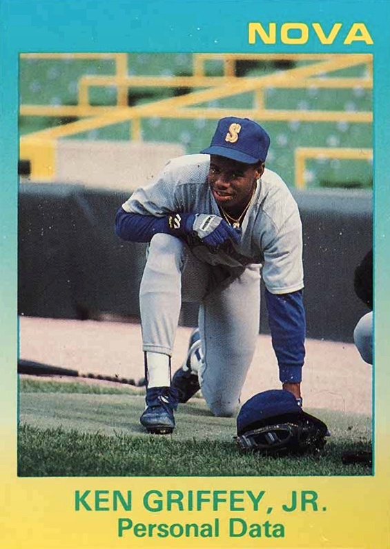1988 Star Nova Edition Ken Griffey Jr. #124 Baseball Card