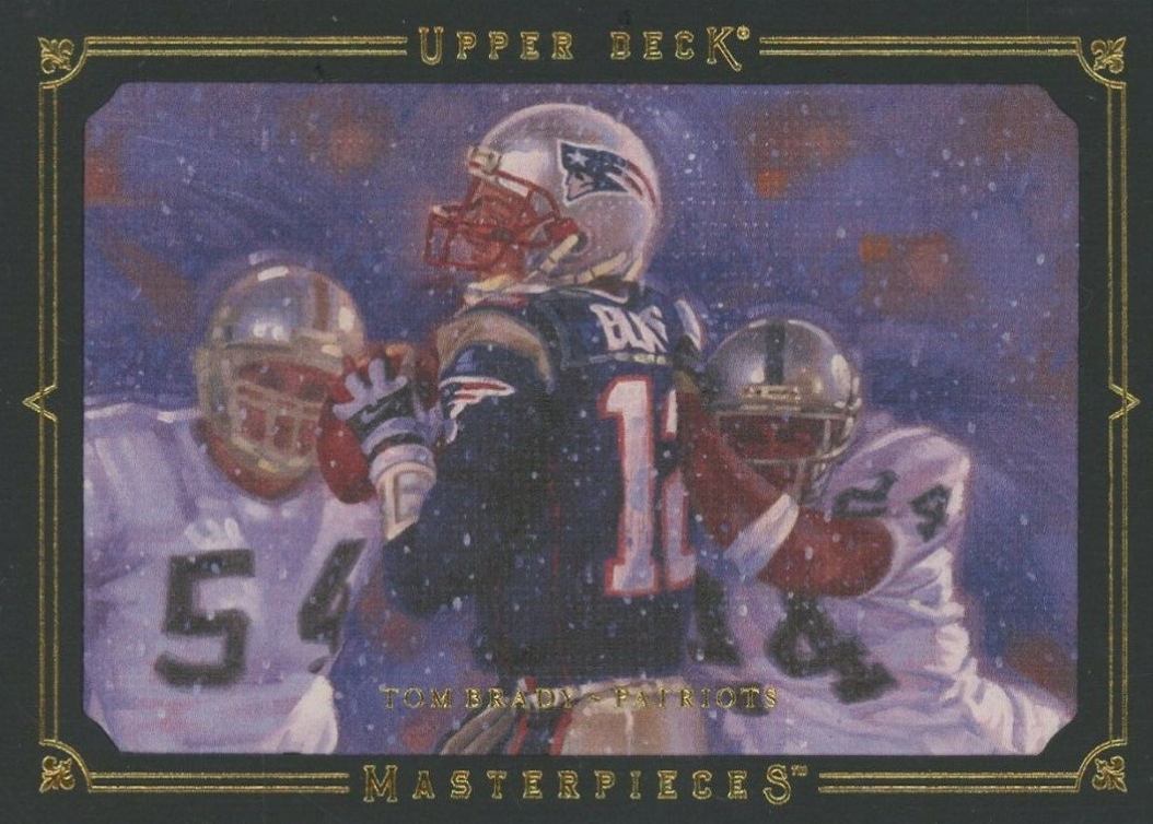2008 Upper Deck Masterpieces Tom Brady #83 Football Card