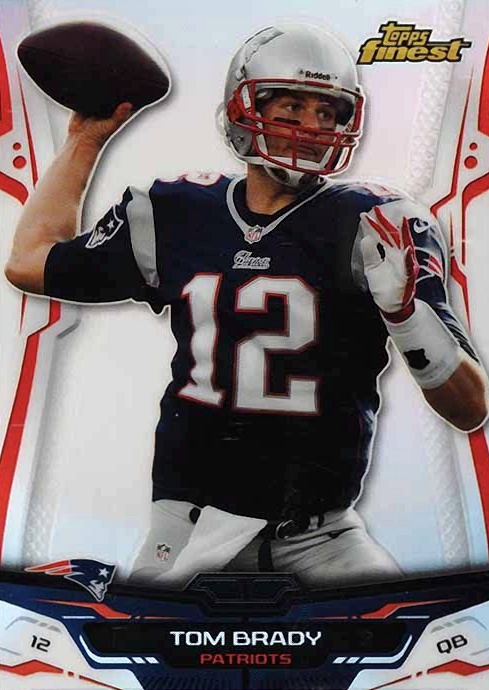 2014 Finest Tom Brady #97 Football Card