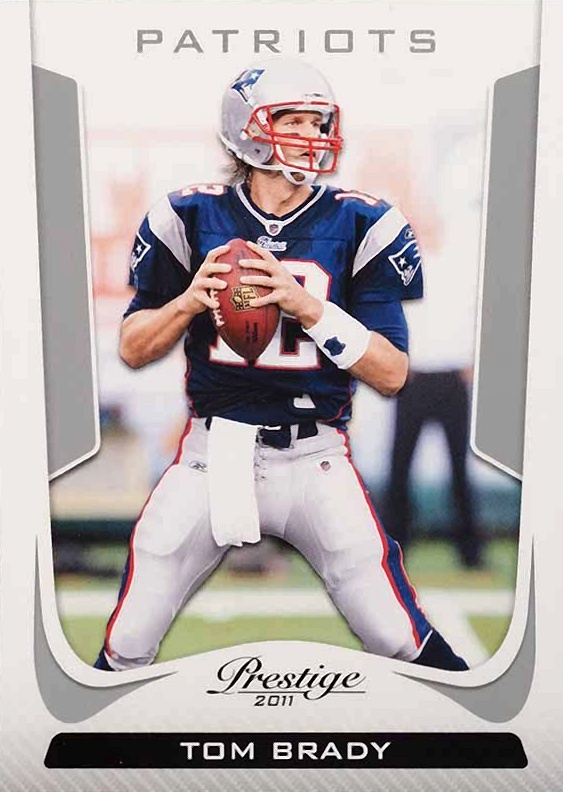 2011 Panini Prestige Tom Brady #120 Football Card