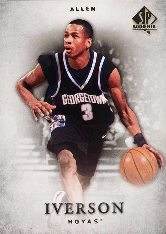 2012 SP Authentic Allen Iverson #7 Basketball Card