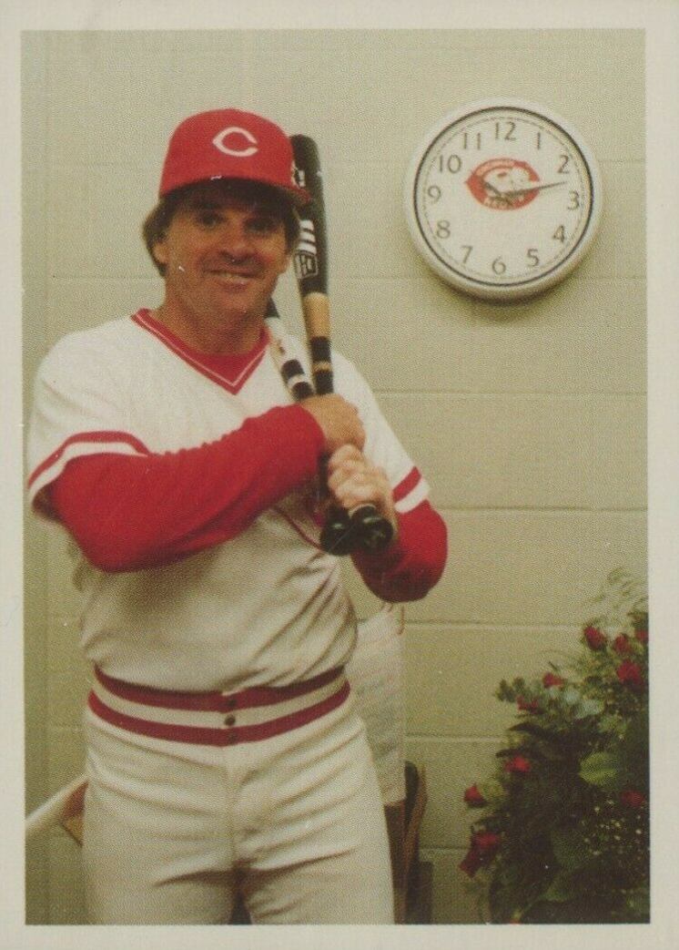 1986 Topps Pete Rose Set Pete Rose #86 Baseball Card
