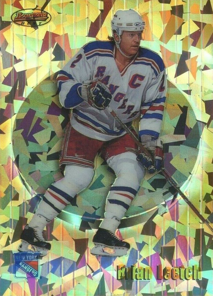 1998 Bowman's Best Brian Leetch #25 Hockey Card