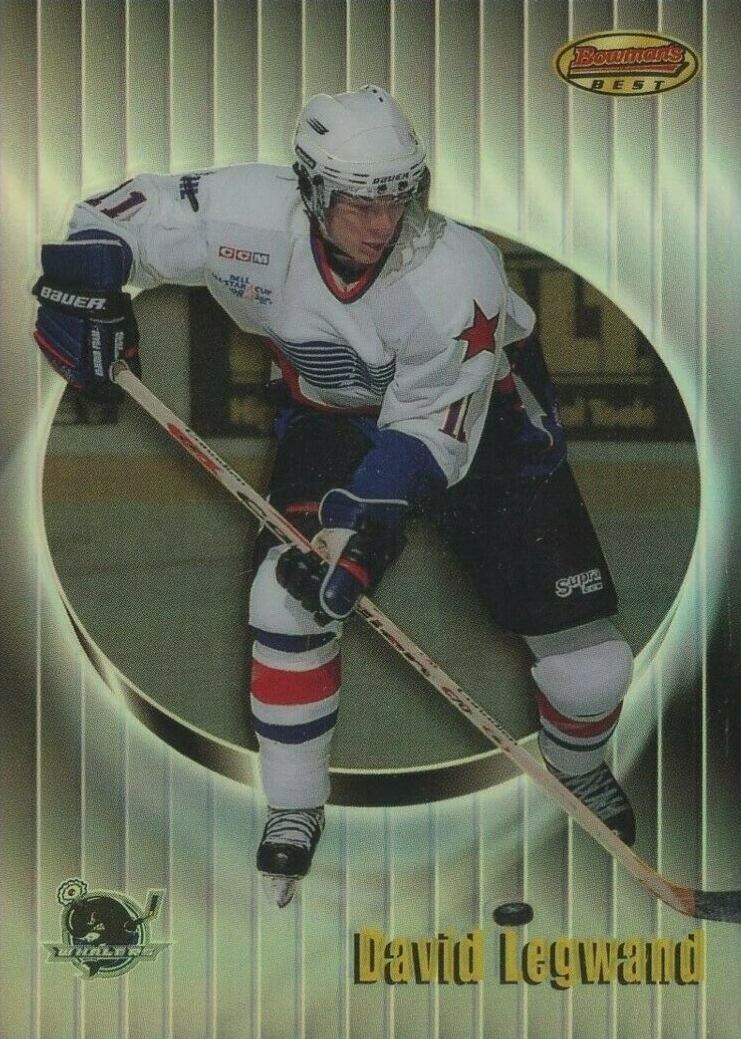 1998 Bowman's Best David Legwand #136 Hockey Card
