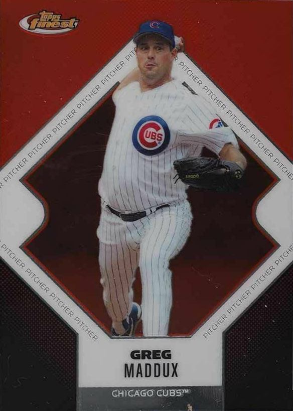 2006 Finest Greg Maddux #54 Baseball Card