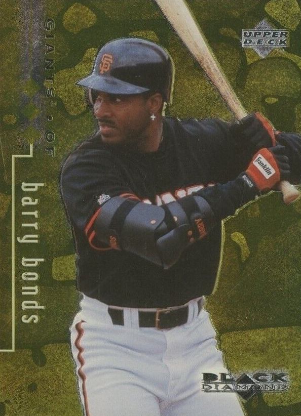 1999 Upper Deck Black Diamond Barry Bonds #73 Baseball Card
