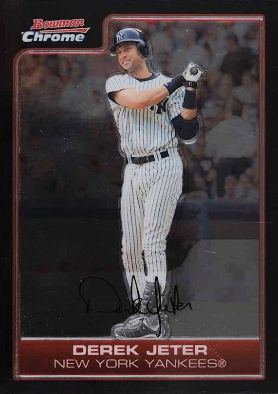 2006 Bowman Chrome Derek Jeter #65 Baseball Card