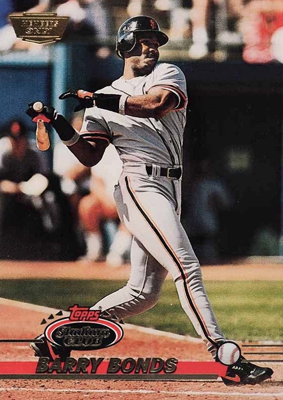 1993 Stadium Club Barry Bonds #684 Baseball Card