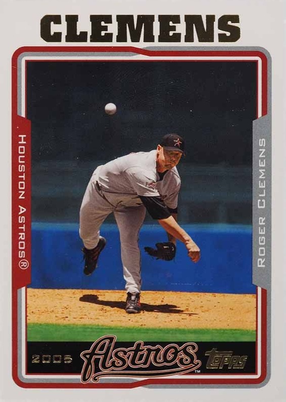 2005 Topps  Roger Clemens #565 Baseball Card