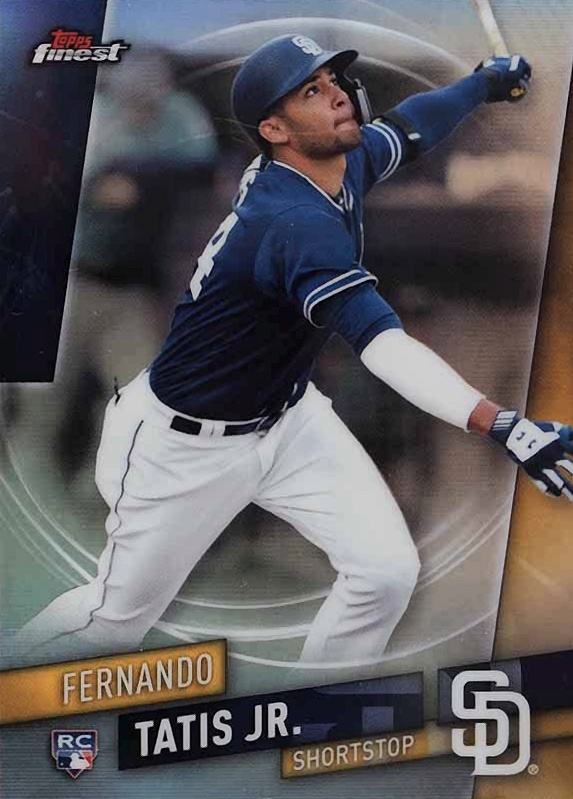 2019 Finest Fernando Tatis Jr. #85 Baseball Card