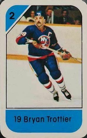 1982 Post Cereal Bryan Trottier #2Tro Hockey Card