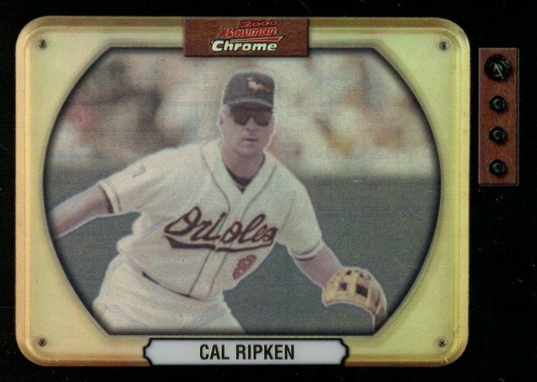 2000 Bowman Chrome Cal Ripken Jr. #105 Baseball Card