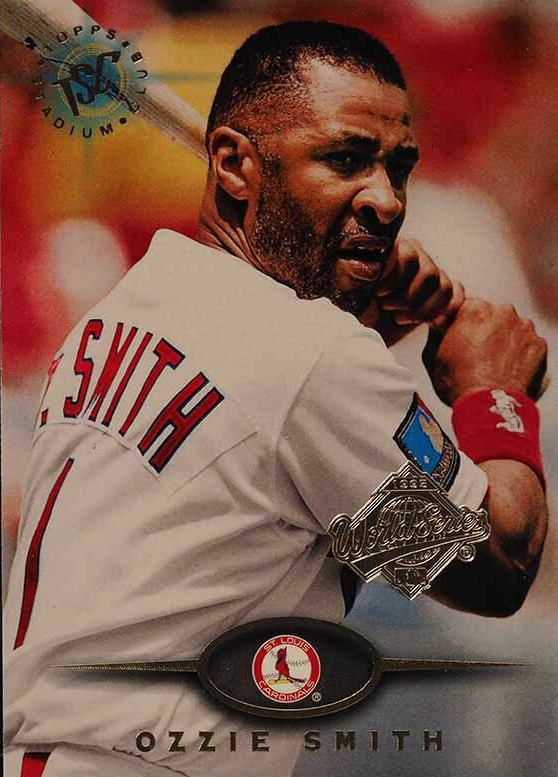 1995 Stadium Club Ozzie Smith #65 Baseball Card