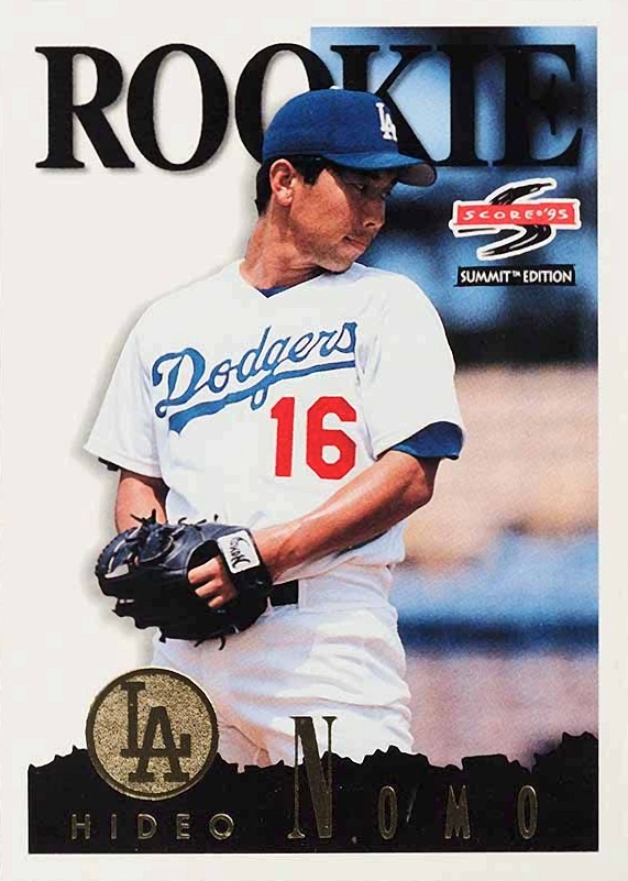 1995 Summit Hideo Nomo #141 Baseball Card