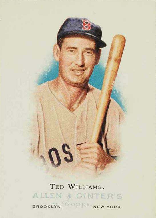 2006 Topps Allen & Ginter Ted Williams #284 Baseball Card