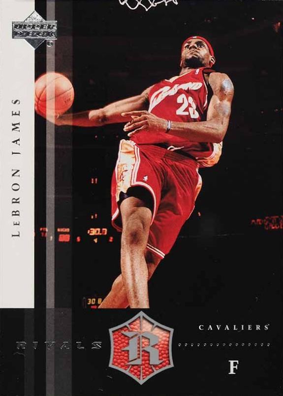 2004 Upper Deck Rivals LeBron James #4 Basketball Card