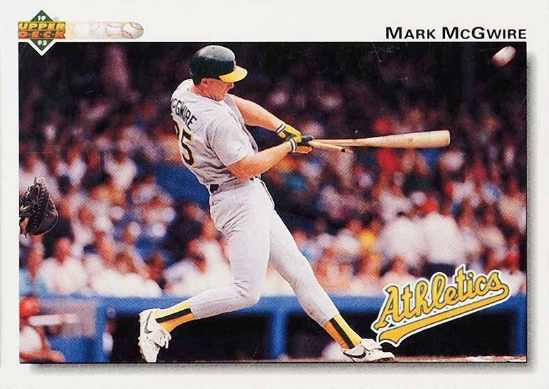 1992 Upper Deck Mark McGwire #153 Baseball Card