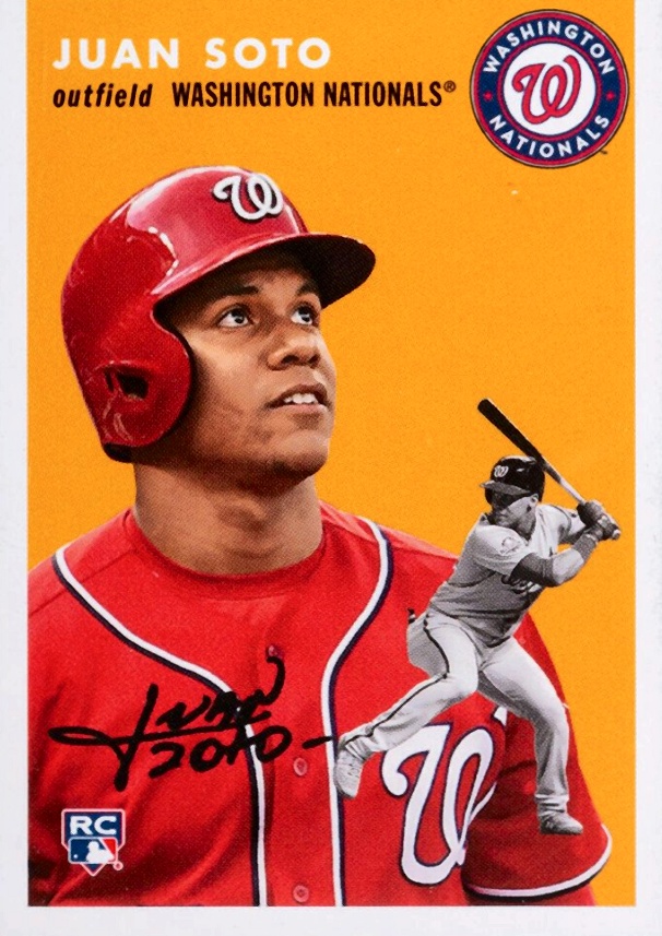 2018 Topps Throwback Thursday Juan Soto #260 Baseball Card