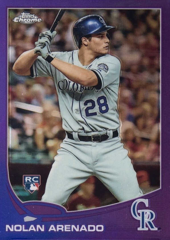 2013 Topps Chrome Nolan Arenado #78 Baseball Card
