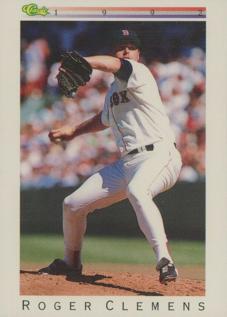 1992 Classic Roger Clemens #T26 Baseball Card