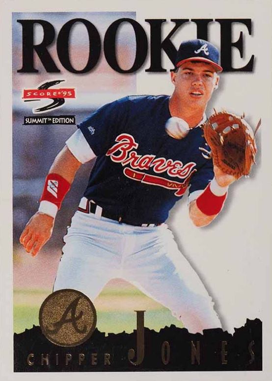 1995 Summit Chipper Jones #115 Baseball Card