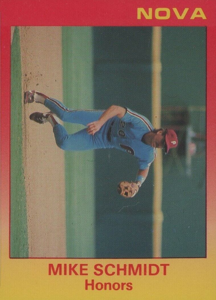 1988 Star Nova Edition Mike Schmidt #135 Baseball Card