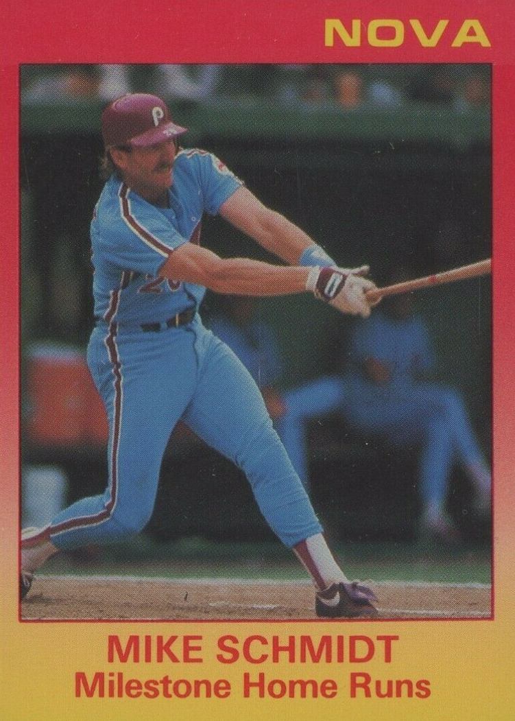 1988 Star Nova Edition Mike Schmidt #134 Baseball Card