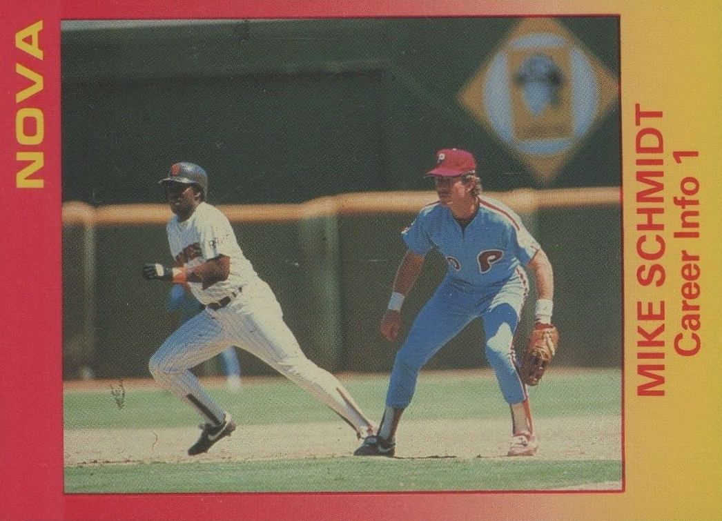 1988 Star Nova Edition Mike Schmidt #129 Baseball Card