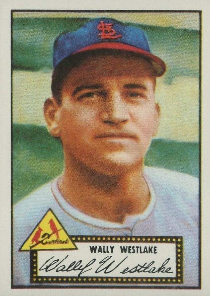 1983 Topps '52 Reprint Wally Westlake #38 Baseball Card