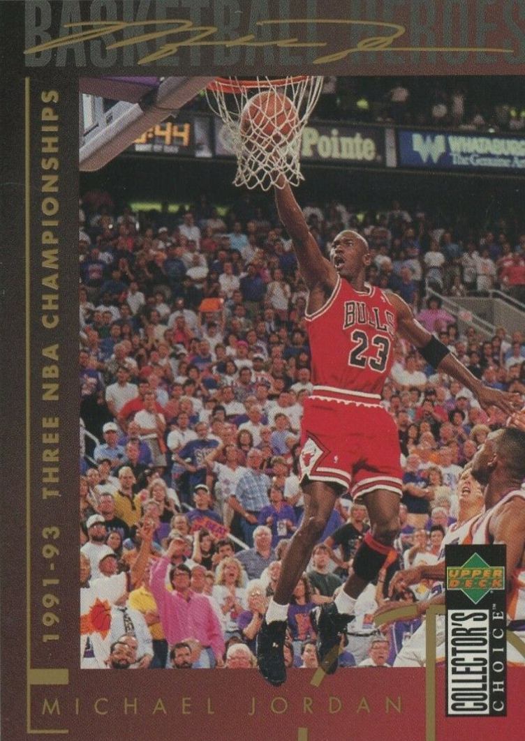 1994 Collector's Choice International Michael Jordan #217 Basketball Card