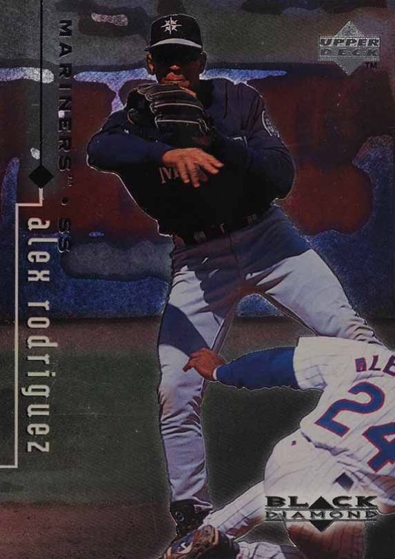 1999 Upper Deck Black Diamond Alex Rodriguez #77 Baseball Card