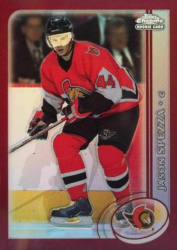 2002 Topps Chrome Jason Spezza #151 Hockey Card