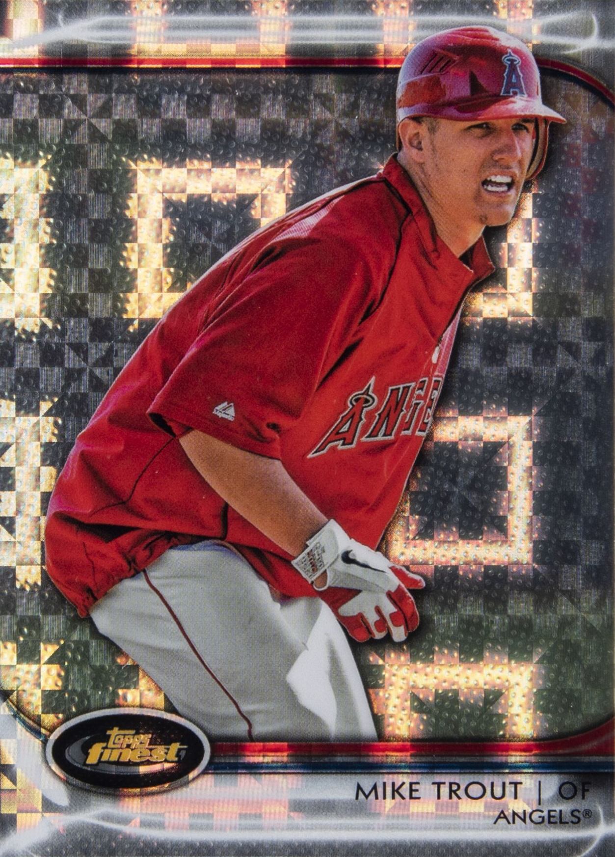 2012 Finest Mike Trout #78 Baseball Card