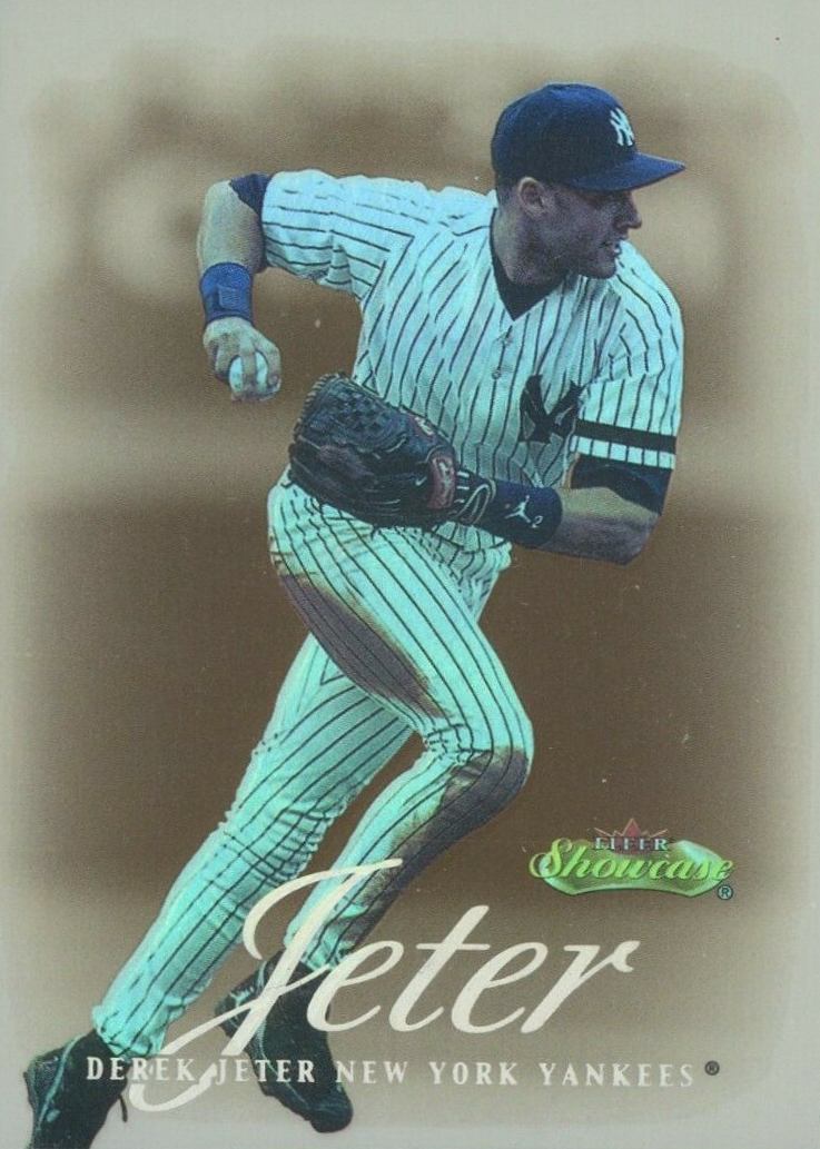 2000 Fleer Showcase Derek Jeter #2 Baseball Card
