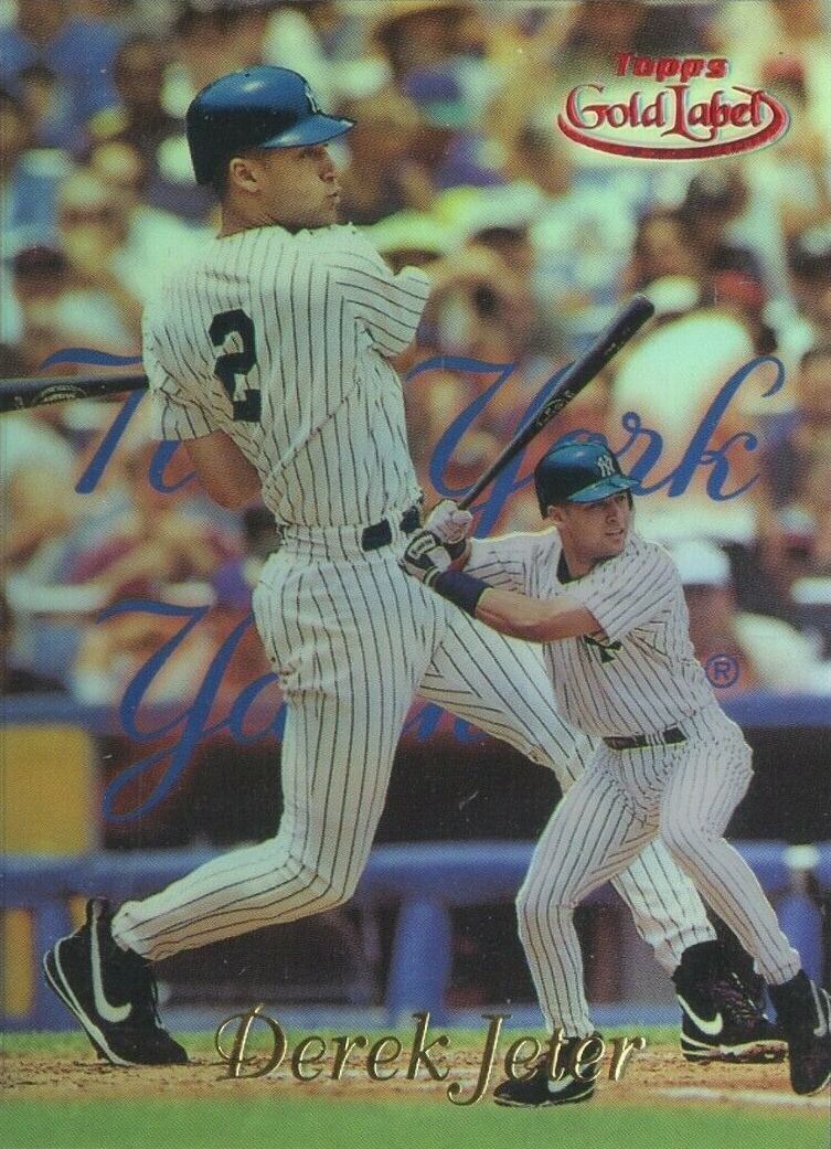 1999 Topps Gold Label Class 3 Derek Jeter #22 Baseball Card