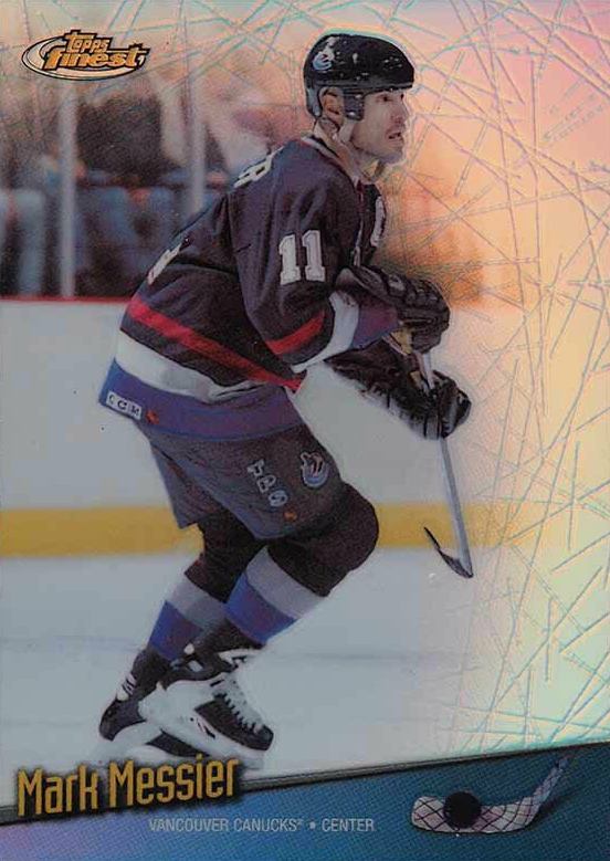 1998 Finest Mark Messier #68 Hockey Card