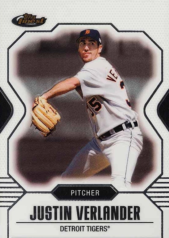 2007 Finest Justin Verlander #75 Baseball Card