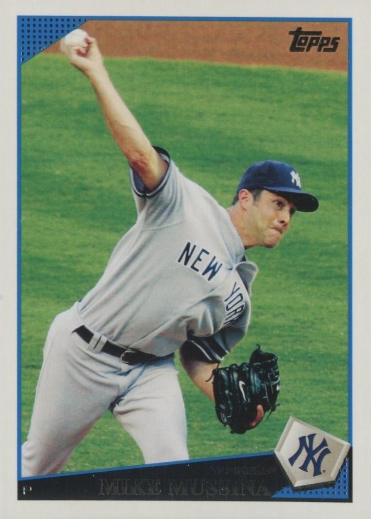 2009 Topps Mike Mussina #41 Baseball Card