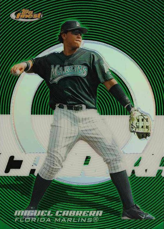 2005 Finest Miguel Cabrera #113 Baseball Card