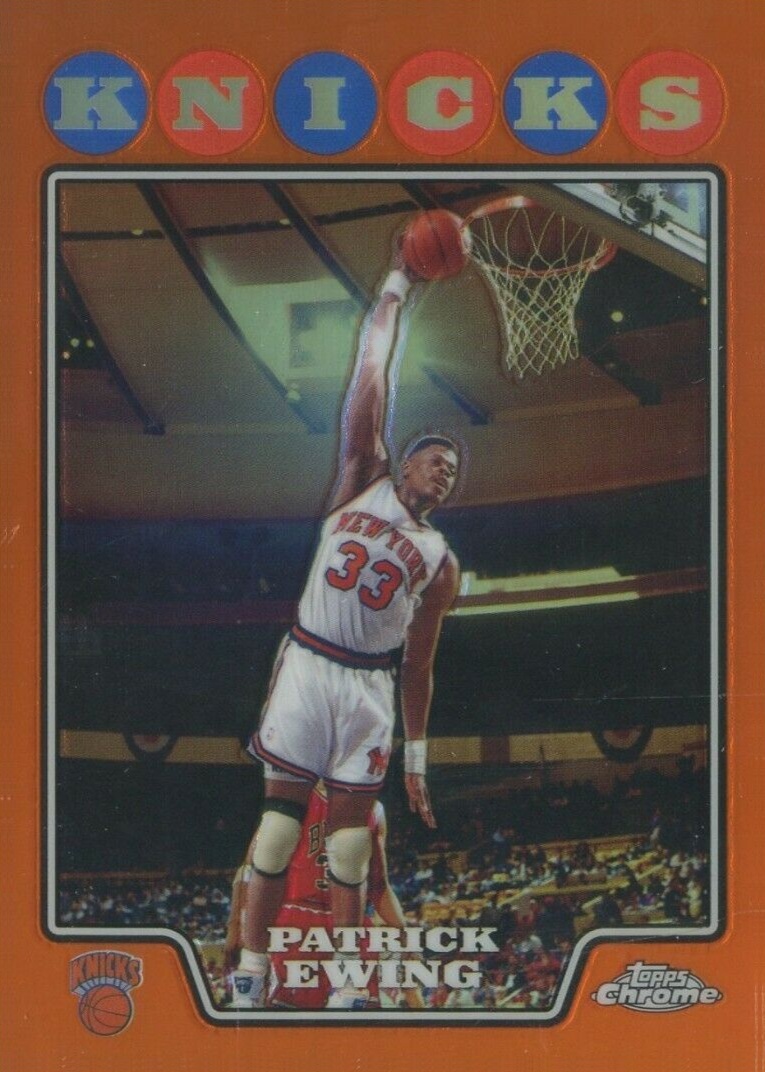 2008 Topps Chrome Patrick Ewing #179 Basketball Card