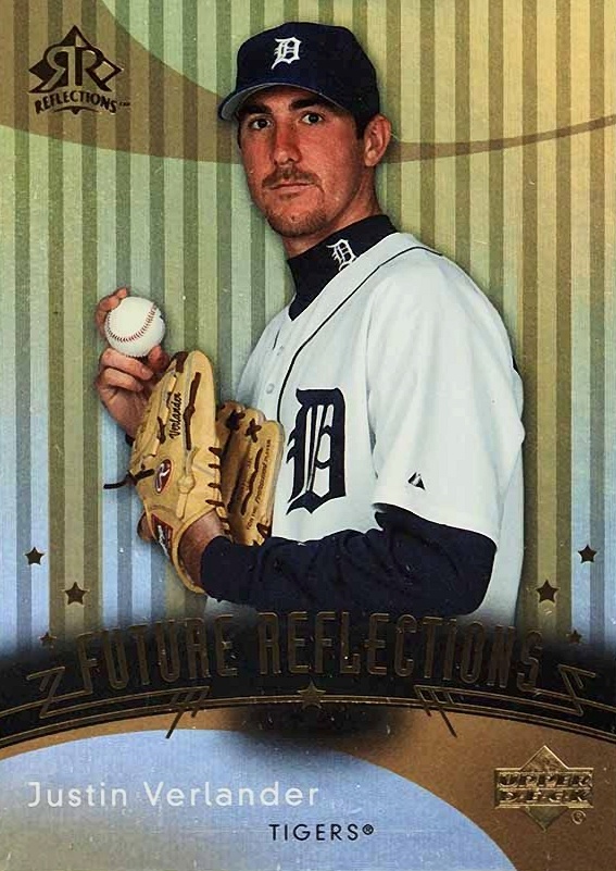2005 Upper Deck Reflections Justin Verlander #241 Baseball Card