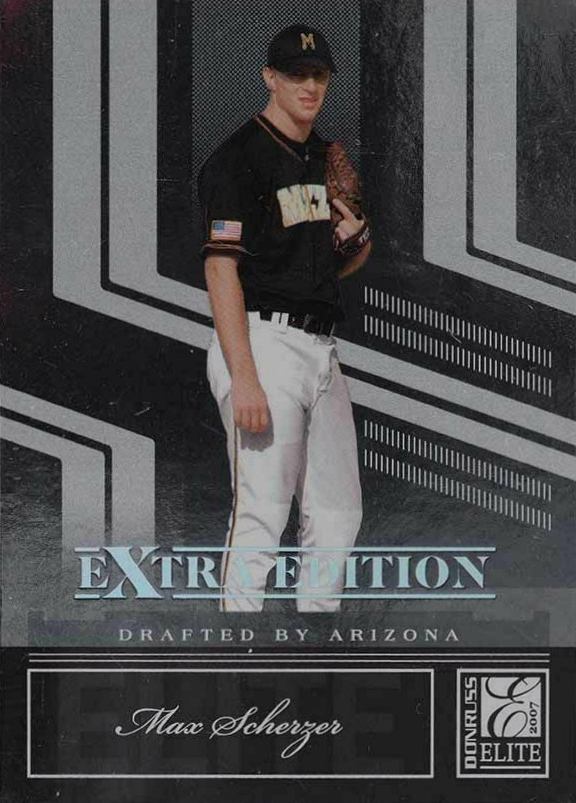 2007 Donruss Elite Extra Edition Max Scherzer #33 Baseball Card