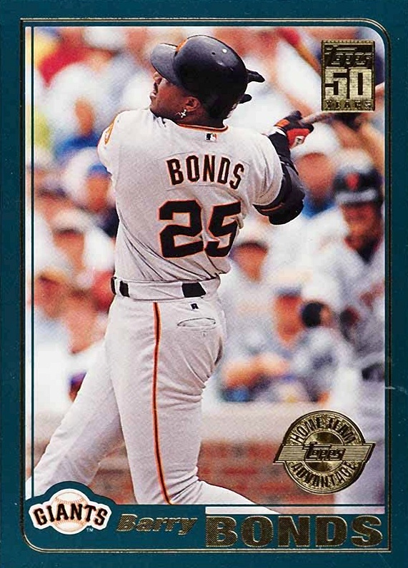 2001 Topps Barry Bonds #497 Baseball Card