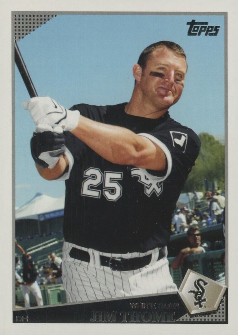 2009 Topps Jim Thome #625 Baseball Card