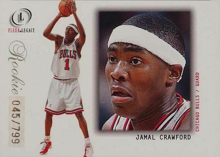 2000 Fleer Legacy Jamal Crawford #109 Basketball Card