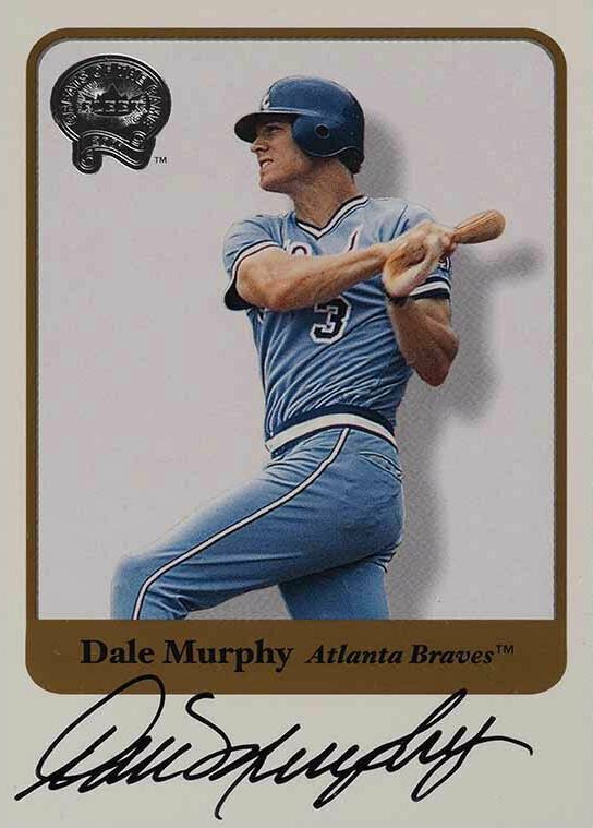 2001 Fleer Greats Dale Murphy # Baseball Card