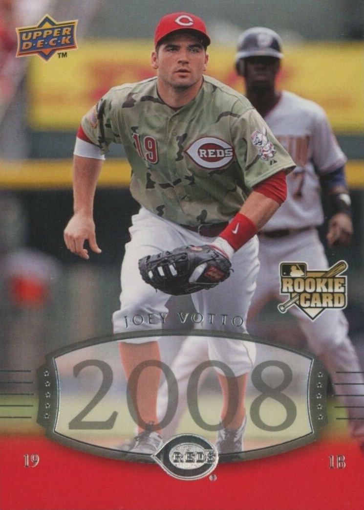 2008 Upper Deck Timeline Joey Votto #237 Baseball Card