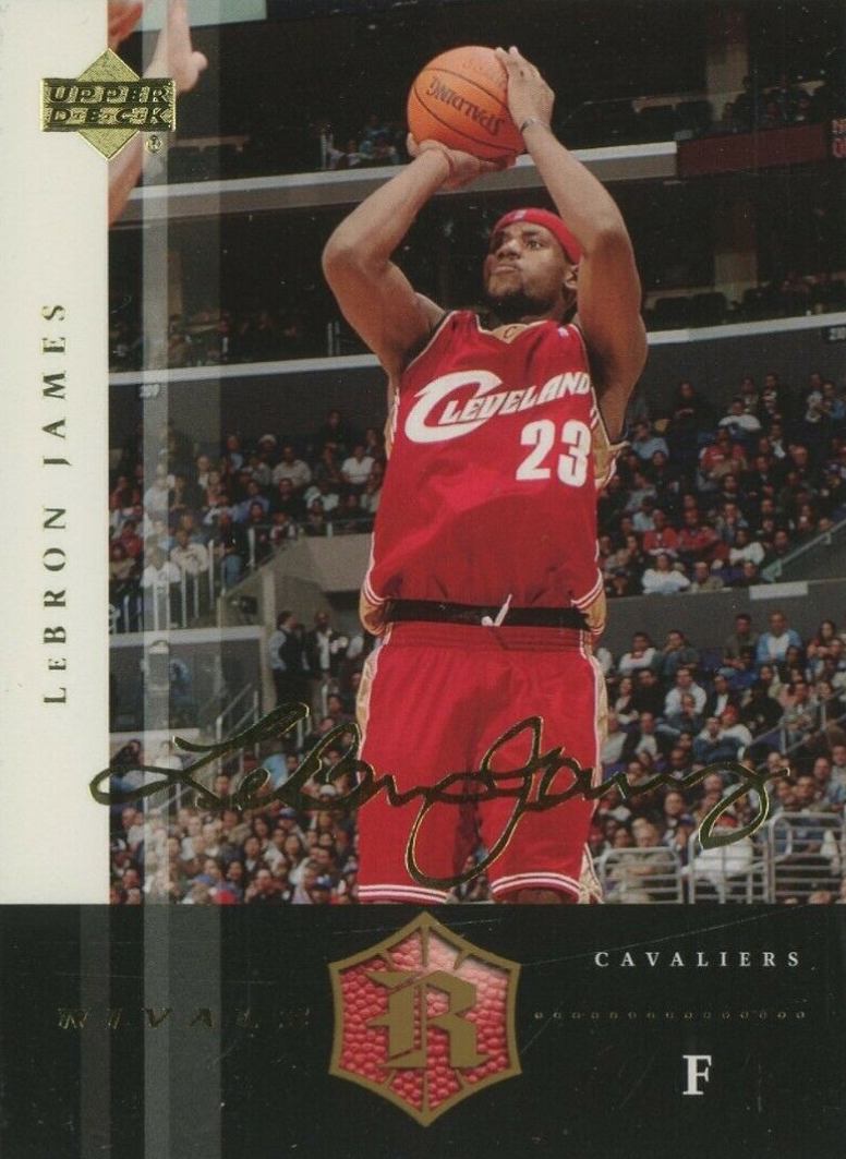 2004 Upper Deck Rivals LeBron James #8 Basketball Card